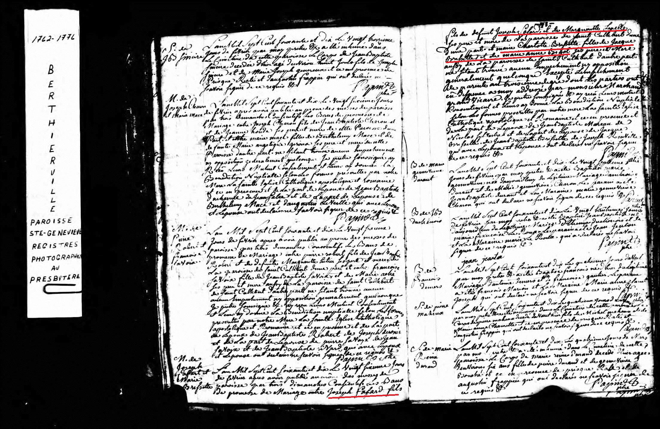 fafard delorme brisset mariage